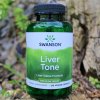 Doplněk stravy na detoxikaci Swanson Liver Tone Liver Detox Formula 300 mg x 120 rostlinných kapslí