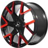 Alu kolo, lité kolo Barracuda TZUNAMEE EVO 8,5x19 5x112 ET38 black gloss flash red