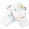Kojenecká rukavice Little Angel Rukavice podšité kojenecké Outlast bílá-spící zvířátka/bílá