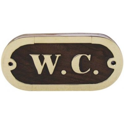 Sea-club Door name plate - W.C. – Hledejceny.cz