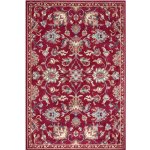 Hanse Home Luxor 105633 Caracci Red Multicolor červená – Zboží Mobilmania