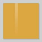 SMATAB® Žlutá neapolská skleněná magnetická tabule do kuchyně Smatab® 40 × 60 cm – Zboží Mobilmania