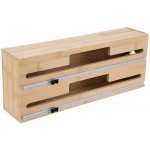 Orion Řezačka a držák na alobal, folii - bambusový na 2 role, jezdec na řezání – Hledejceny.cz