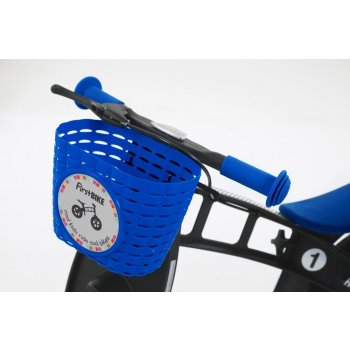 First Bike košík na řídítka modrý
