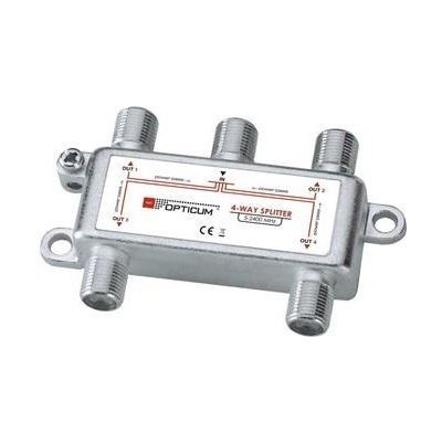Opticum Rozbočovač HQ SAT 4 WAY 5-2400 MHz – Zboží Mobilmania