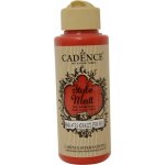 Cadence matná akrylová barva Style Matt 120 ml červená ohnivá – Sleviste.cz