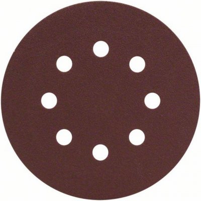 Bosch Accessories 2607019494 brusné papíry pro excentrické brusky na suchý zip, s otvory Zrnitost 120 (Ø) 125 mm 25 ks – Zboží Dáma