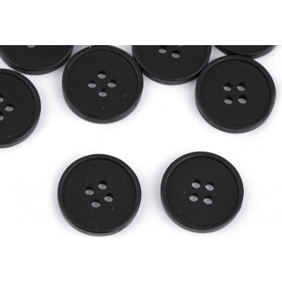 Knoflík velikost 24", 28", 32", 36" Varianta: 4 (36") černá, Balení: 20 ks – Zboží Dáma