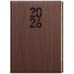 Ctirad Wood A5 Denní 2026 hnědá – Hledejceny.cz
