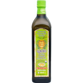 Glafkos Extra panenský olivový olej sklo, ORGANIC, Cretel 750 ml