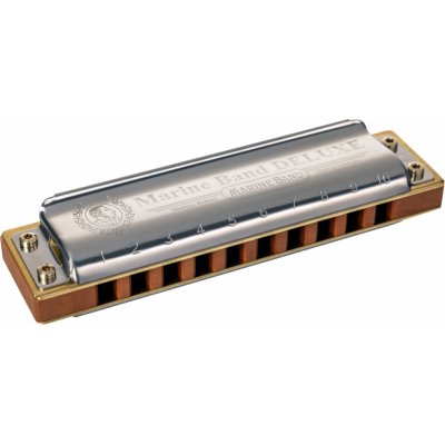Hohner Marine Band Deluxe E-major – Zboží Mobilmania