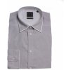 Pánská Košile Calvin Klein šedá košile s lemovaným límečkem