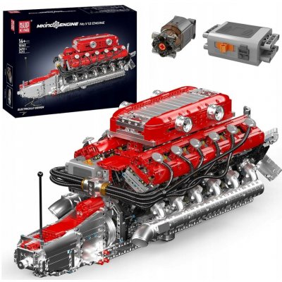 Mould King 10169 Automobilový motor Lamborghini V12 – Zboží Dáma