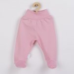 NEW BABY Kojenecké polodupačky Classic II s růžovými pruhy – Zboží Dáma