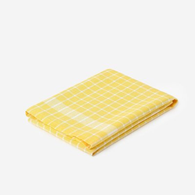 Goldea žluté káro 45 x 70 cm – Sleviste.cz