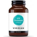 Viridian Nutrition G.T.F. Chromium Complex podpora normální funkce oběhového systému 90 ks – Hledejceny.cz