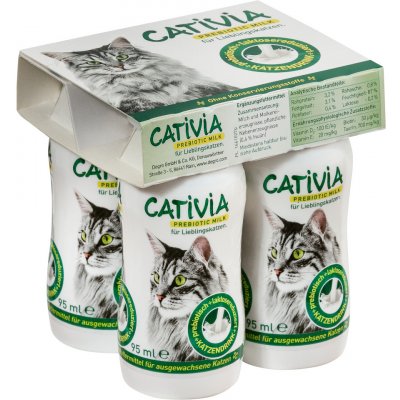 Cativia kočičí mléko 4 x 95 ml – Sleviste.cz