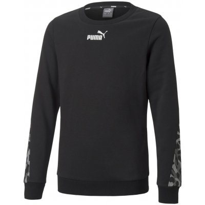 Puma dámská mikina ALPHA CREW FL G BLACK 67021601 Černá – Zboží Mobilmania