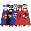 Dětský karnevalový kostým Spin Master maska a plášť Superhrdinové Superman/Spiderman/Batman/Flash