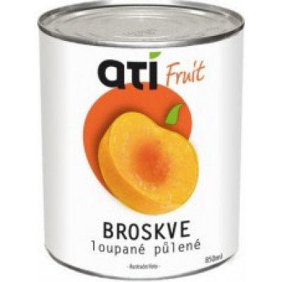 Ati Fruit broskve loupané půlené 850ml – Zbozi.Blesk.cz