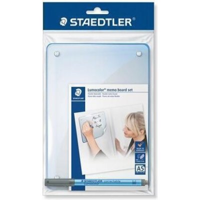Tabule na poznámky Lumocolor Memo Board samolepící přepisovací 21x14 8 cm STAEDTLER – Zboží Dáma