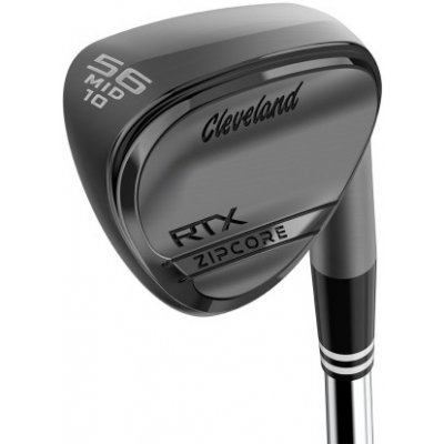 Cleveland RTX ZipCore Black Satin pánská wedge pravé držení ocel 52° bounce 10 – Zboží Dáma