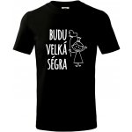 Budu velká ségra tričko dětské bavlněné černá – Hledejceny.cz