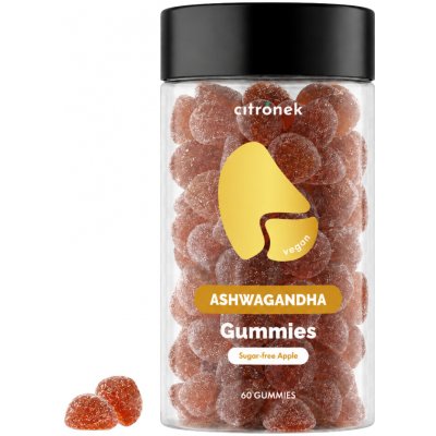 Citronek Ashwagandha 60 žvýkacích tablet Jablko – Hledejceny.cz