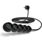 Connect IT prodlužovací kabel 230 V 5 zásuvek 5 m bez vypínače černá CES-1323-BK – Zbozi.Blesk.cz