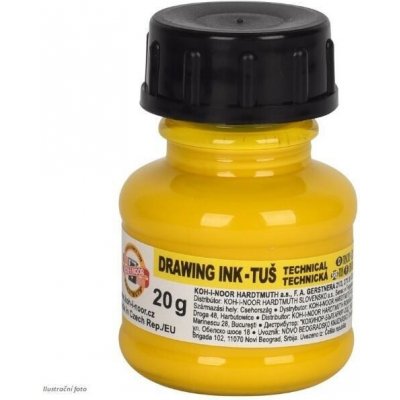 KOH-I-NOOR Tuš technická 20g žlutá – Zbozi.Blesk.cz