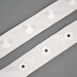 Takoy Zapínání na body / patentky na prýmku - bílé – Zboží Dáma