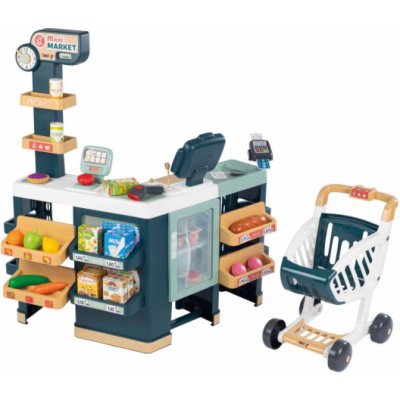 Smoby Maxi Supermarket with Shopping Trolley – Zboží Mobilmania