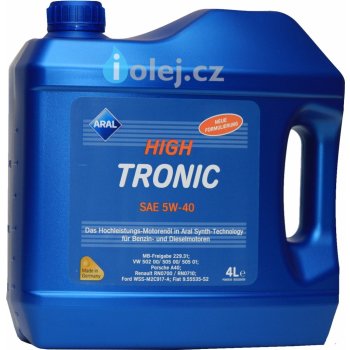 Aral HighTronic 5W-40 4 l