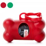 JK ANIMALS Plastový zásobník na sáčky pro psí exkrementy kost 8 cm – Zboží Dáma