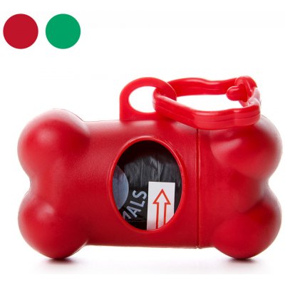 JK ANIMALS Plastový zásobník na sáčky pro psí exkrementy kost 8 cm – Zboží Dáma