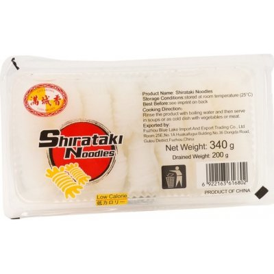 City Aroma Shirataki nudle 340 g – Zboží Mobilmania