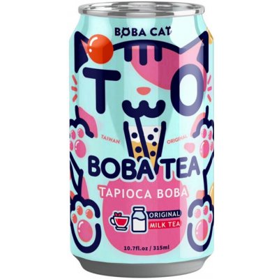 Boba Cat Milk Original Tapioca Bubble Tea 315 ml – Zboží Dáma