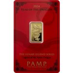 PAMP zlatý slitek Rok Draka 2024 5 g – Zboží Mobilmania