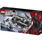 LEGO® Super Heroes 76162 Černá vdova a honička ve vrtulníku – Hledejceny.cz