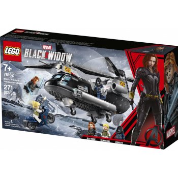 LEGO® Super Heroes 76162 Černá vdova a honička ve vrtulníku