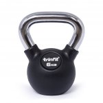 TRINFIT Kettlebell kov guma s chrom madlem 6 kg – Hledejceny.cz