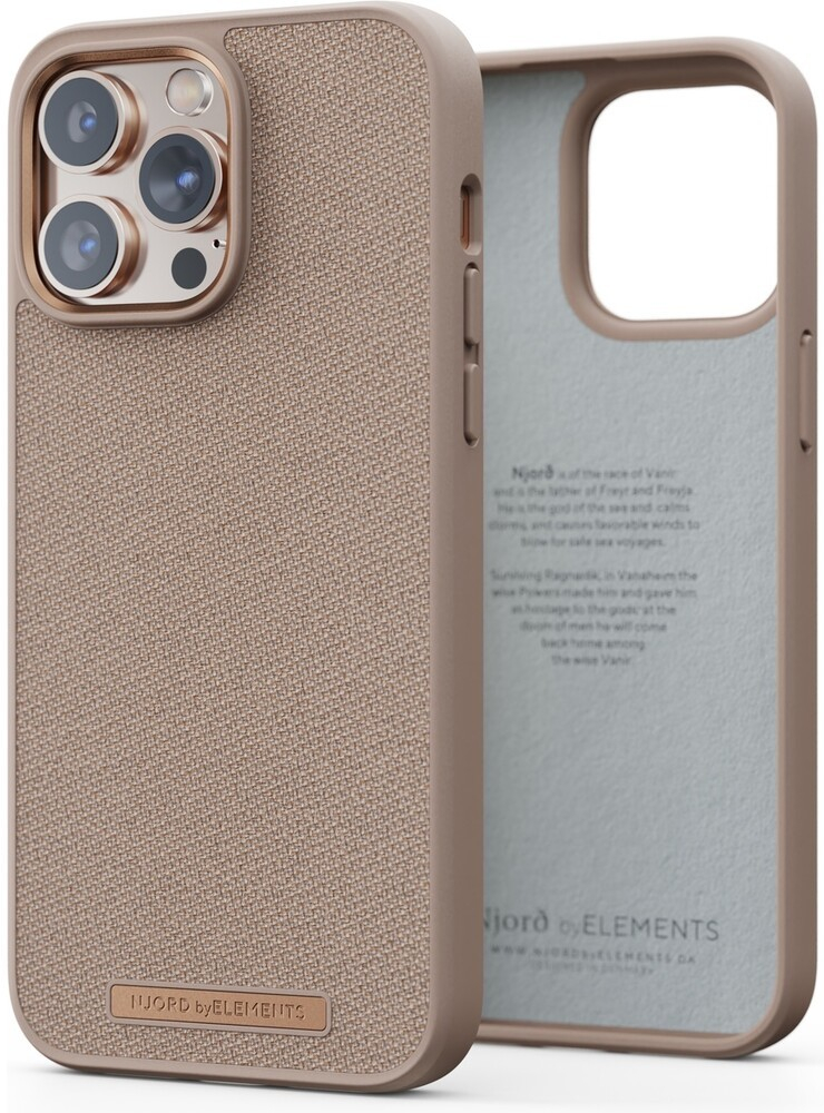 Pouzdro NJORD Just Case iPhone 13/14 Pro Max růžové Sand