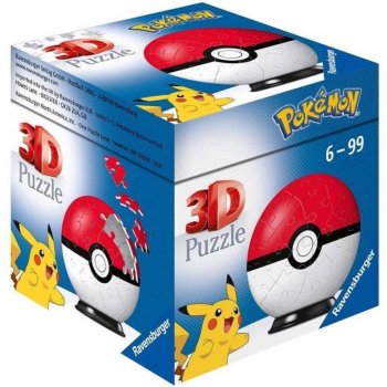 Ravensburger 3D puzzleball Pokémon Pokéball 54 ks