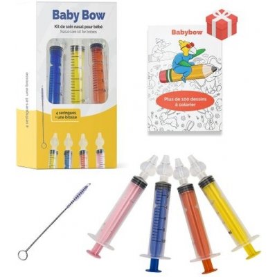 BabyBow 4 barevné nosní stříkačky pro kojence – Hledejceny.cz