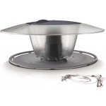 Prosperplast Birdyfeed Round šedý kámen 29,4 cm šedý kámen – Zboží Mobilmania