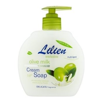 Lilien Olive Milk tekuté mýdlo dávkovač 500 ml