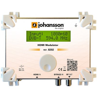 Johansson 8203 modulátor HDMI - DVB-T – Zboží Mobilmania