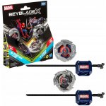 Beyblade X Marvel Multipack: Spider-Man 3-60F and Venom 3-80N – Zboží Živě