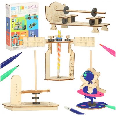 Creative Corner Sada pro vědecké experimenty magnety 4v1 – Hledejceny.cz