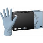 NITRIL CARE M 100 ks světle modré rukavice – Hledejceny.cz